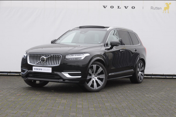 Volvo XC90 T8 455PK Automaat AWD Ultimate Bright / Bowers & Wilkins/ Luchtvering/ Semi elektrische trekhaak/ 360 camera/ Gelaagd glas/ 21'' velgen/ head-up display/ Standkachel
