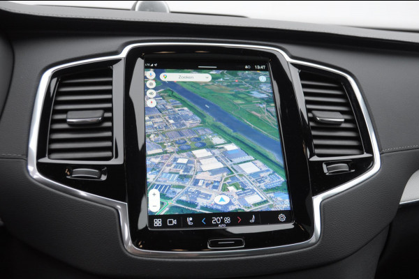 Volvo XC90 T8 455PK Automaat AWD Ultimate Bright / Bowers & Wilkins/ Luchtvering/ Semi elektrische trekhaak/ 360 camera/ Gelaagd glas/ 21'' velgen/ head-up display/ Standkachel