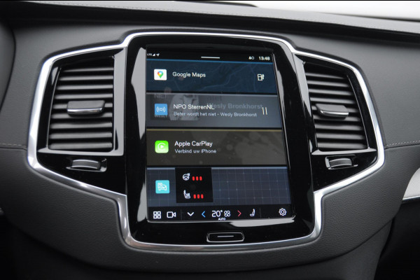 Volvo XC90 T8 455PK Automaat AWD Ultimate Bright / Bowers & Wilkins/ Luchtvering/ Semi elektrische trekhaak/ 360 camera/ Gelaagd glas/ 21'' velgen/ head-up display/ Standkachel