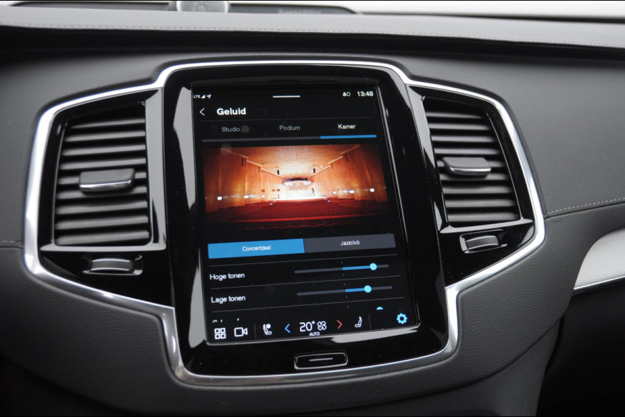 Volvo XC90 T8 455PK Automaat AWD Ultimate Bright / Bowers & Wilkins/ Luchtvering/ Semi elektrische trekhaak/ 360 camera/ Gelaagd glas/ 21'' velgen/ head-up display/ Standkachel