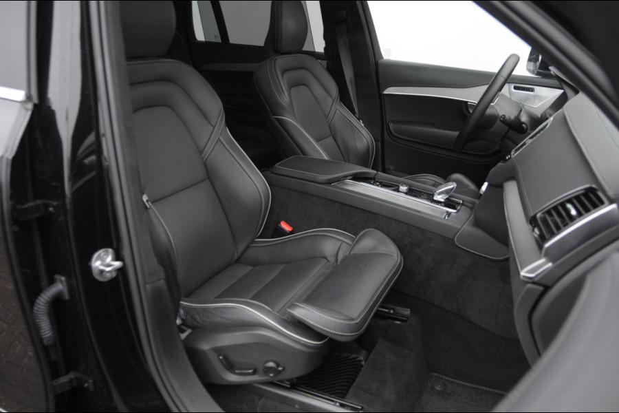 Volvo XC90 T8 455PK Automaat AWD Ultimate Bright / Bowers & Wilkins/ Luchtvering/ Semi elektrische trekhaak/ 360 camera/ Gelaagd glas/ 21'' velgen/ head-up display/ Standkachel