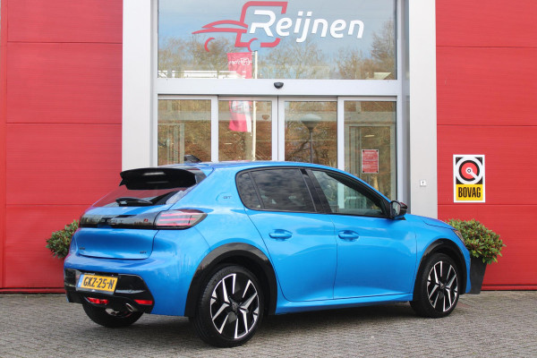 Peugeot 208 1.2 100PK GT | PANORAMA DAK | KEYLESS ENTRY/START | DRAADLOZE APPLE CARPLAY/ANDROID AUTO | CAMERA VOOR + ACHTER | DRAADLOZE TELEFOONLADER | 17" LICHTEMTALEN VELGEN | FULL LED KOPLAMPEN | DODEHOEK DETECTIE | PARKEERSENSOREN VOOR + ACHTER | CRUISE CONTROL | CLIMATE CONTROL |