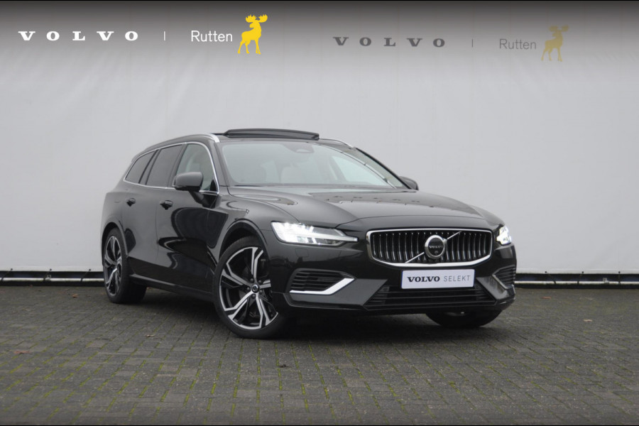 Volvo V60 T6 350PK Automaat AWD Ultra Bright / Massage stoelen / Long Range / 360 Camera / Harman Kardon audio / Head-up display / Panorama dak / Apple carplay / Android auto /