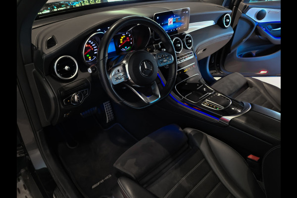 Mercedes-Benz GLC 200 4-M AMG Night|Panorama|20"|Trekhaak|MBUX|Spoorpakket|Sfeerverlichting|Treeplanken|New Service
