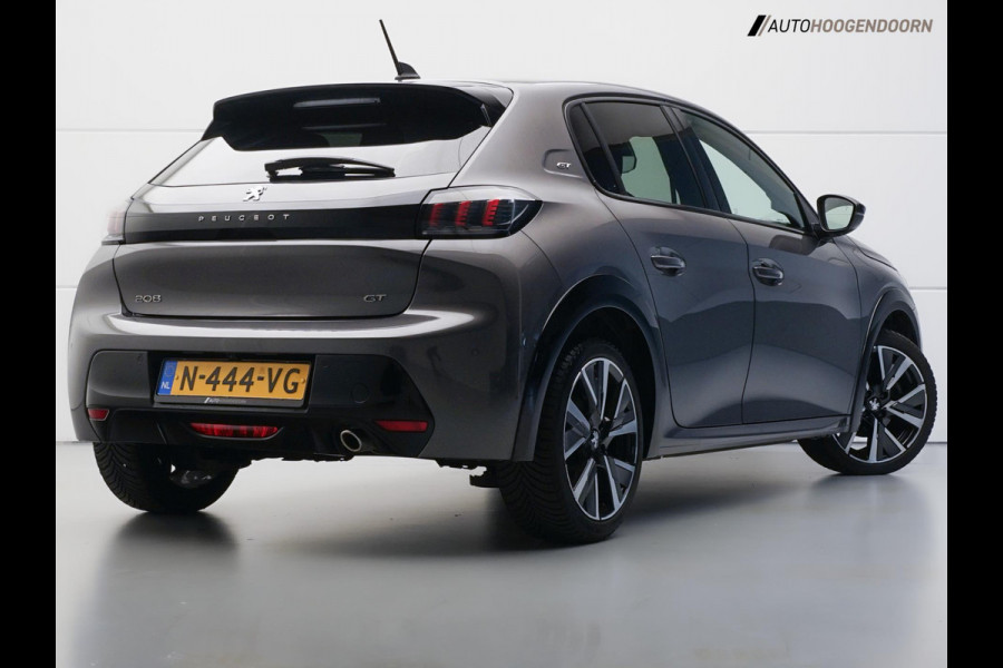 Peugeot 208 1.2 PureTech GT 100pk (APPLE CARPLAY,LED,SPORTSTOELEN,SFEERVERLICHTING,CAMERA,PDC,CRUISE,DODEHOEK,KEYLESS,LM-VELGEN)