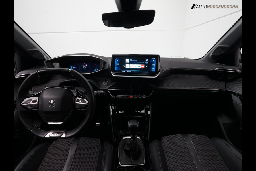 Peugeot 208 1.2 PureTech GT 100pk (APPLE CARPLAY,LED,SPORTSTOELEN,SFEERVERLICHTING,CAMERA,PDC,CRUISE,DODEHOEK,KEYLESS,LM-VELGEN)