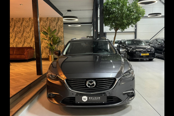 Mazda 6 2.0 SkyActiv-G 165 TS+ Garantie Trekhaak Carplay StoelVW Keyless Blindspot Cruise Clima Navi PDC Led Dab Rijklaar