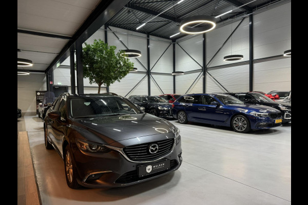 Mazda 6 2.0 SkyActiv-G 165 TS+ Garantie Trekhaak Carplay StoelVW Keyless Blindspot Cruise Clima Navi PDC Led Dab Rijklaar