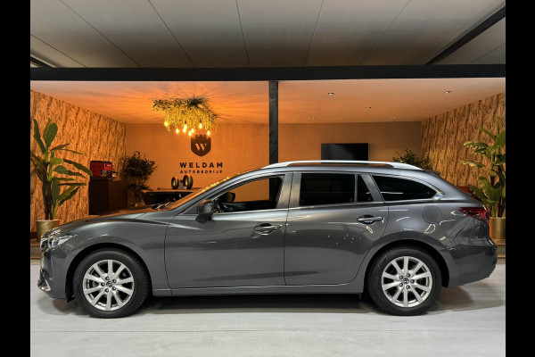 Mazda 6 2.0 SkyActiv-G 165 TS+ Garantie Trekhaak Carplay StoelVW Keyless Blindspot Cruise Clima Navi PDC Led Dab Rijklaar