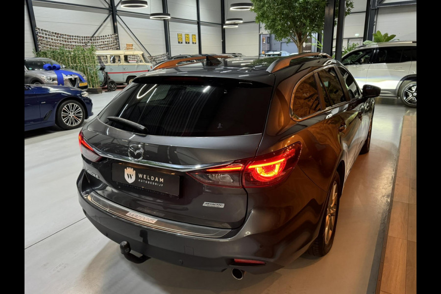 Mazda 6 2.0 SkyActiv-G 165 TS+ Garantie Trekhaak Carplay StoelVW Keyless Blindspot Cruise Clima Navi PDC Led Dab Rijklaar