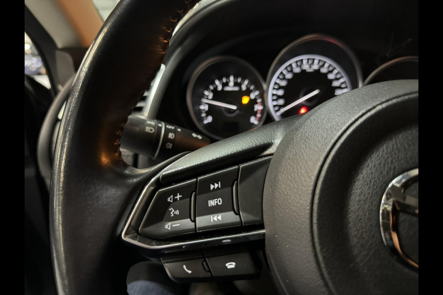 Mazda 6 2.0 SkyActiv-G 165 TS+ Garantie Trekhaak Carplay StoelVW Keyless Blindspot Cruise Clima Navi PDC Led Dab Rijklaar