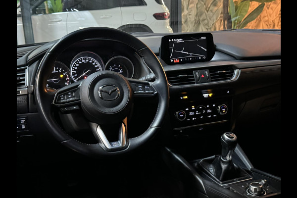 Mazda 6 2.0 SkyActiv-G 165 TS+ Garantie Trekhaak Carplay StoelVW Keyless Blindspot Cruise Clima Navi PDC Led Dab Rijklaar