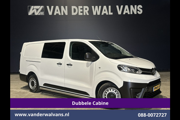 Toyota ProAce 2.0 D-4D 145pk L3H1 Dubbele Cabine Euro6 Airco | 6-zits | Navigatie | Apple Carplay Cruisecontol, Android Auto, 2500kg Trekhaak, Sidebars, Parkeersensoren, Bijrijdersbank