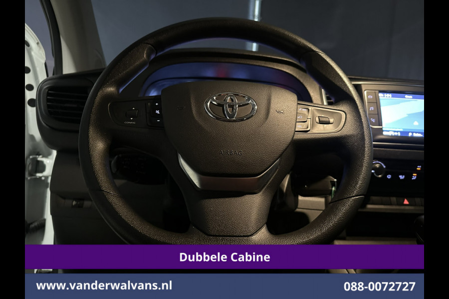 Toyota ProAce 2.0 D-4D 145pk L3H1 Dubbele Cabine Euro6 Airco | 6-zits | Navigatie | Apple Carplay Cruisecontol, Android Auto, 2500kg Trekhaak, Sidebars, Parkeersensoren, Bijrijdersbank
