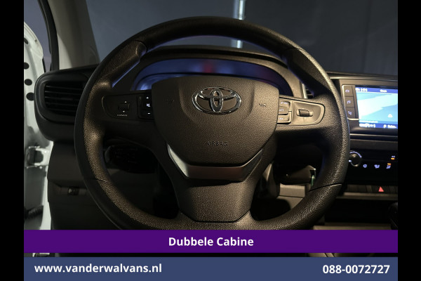 Toyota ProAce 2.0 D-4D 145pk L3H1 Dubbele Cabine Euro6 Airco | 6-zits | Navigatie | Apple Carplay Cruisecontol, Android Auto, 2500kg Trekhaak, Sidebars, Parkeersensoren, Bijrijdersbank