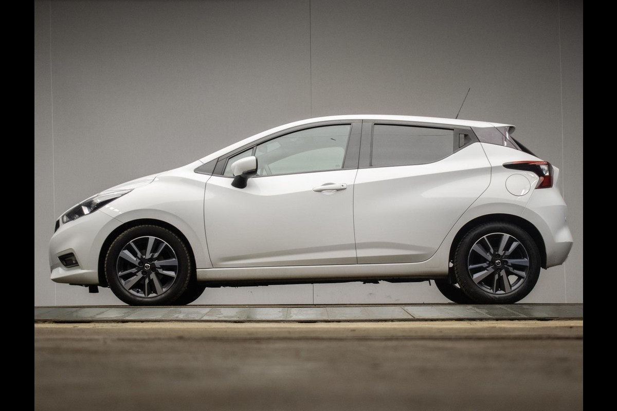 Nissan Micra 0.9 IG-T N-Connecta Sport (APPLE CARPLAY,NAVI,LED,SPORTSTOELEN,CAMERA,CRUISE,LM VELGEN,NETTESTAAT)