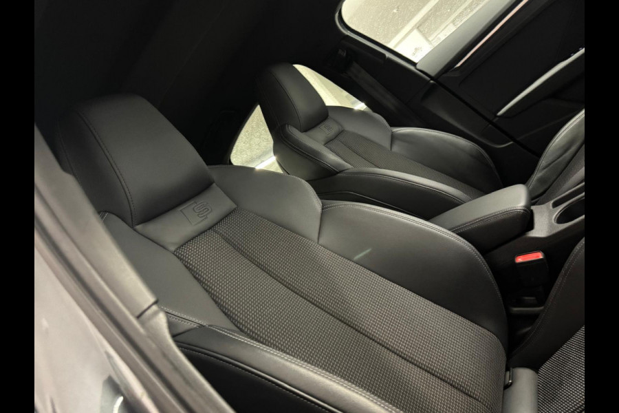 Audi A3 Limousine 30 TFSI S edition, 2 X S- LINE,matrix led, daytona grijs, 1 e eigenaar, 1/2 leder, 's, NL auto nap