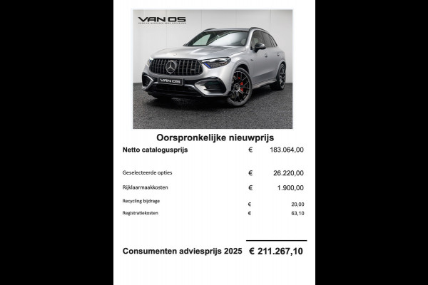 Mercedes-Benz GLC AMG 63 S E Performance | Aero | NIGHT | Perf. stoel