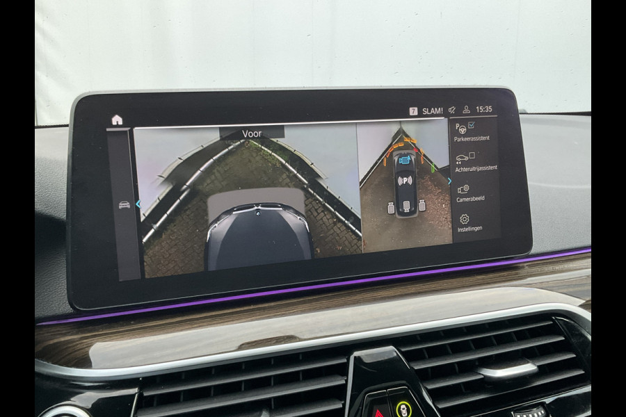 BMW 5 Serie Touring 530e xDrive M-sport HUD Laser Memory 4wielsturing Pano Business Edition Plus