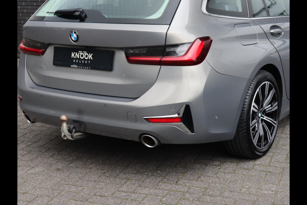 BMW 3 Serie Touring 318i Executive Luxury Line Automaat / Live Cockpit Professional / Trekhaak / Elektrisch Verstelbare Sportstoelen / LED / 18 Inch / Leder / Hifi / Chrome Line / DAB / Parkeersensoren voor+achter