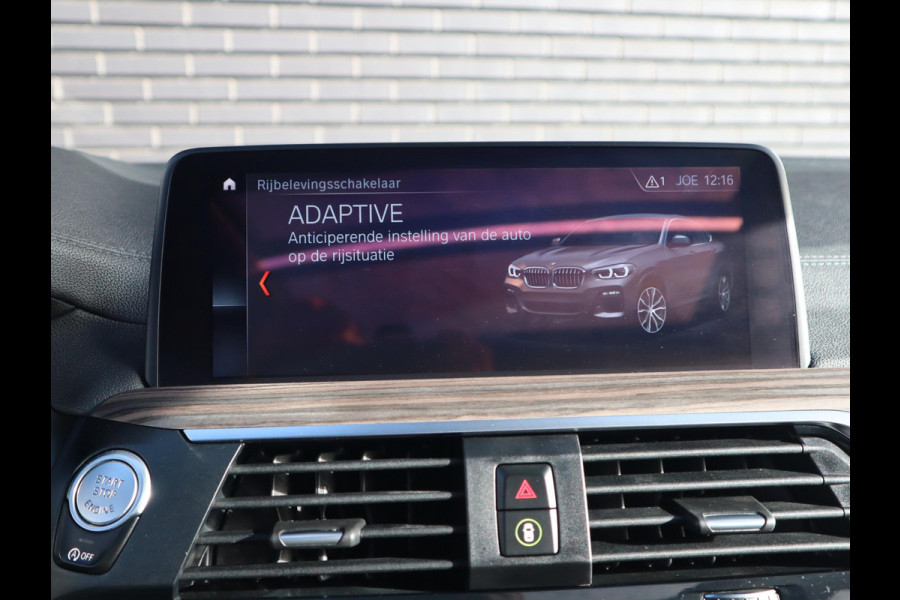 BMW X4 xDrive30i High Executive M Sport Pakket Automaat / Navigatie Professional / Panoramadak / Head-Up Display / Driving Assistant Plus / Innovation Pakket / Leder / M Sportremsysteem / Adaptief Onderstel / 20 Inch