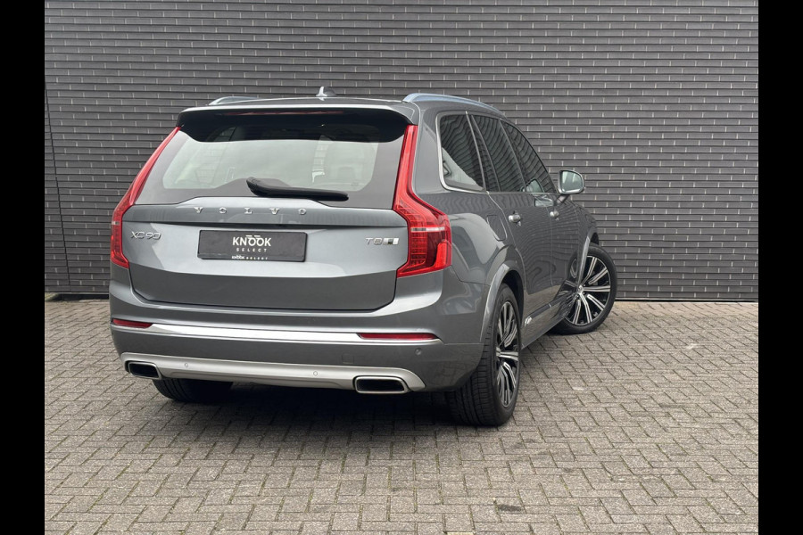Volvo XC90 2.0 T8 Twin Engine AWD Inscription Automaat / 7 Persoons / Panoramadak / Harman Kardon / Comfortstoelen / Trekhaak / 20 Inch / Stoelverwarming / Achteruitrijcamera / LED / Elektrisch Verstelbare Stoelen