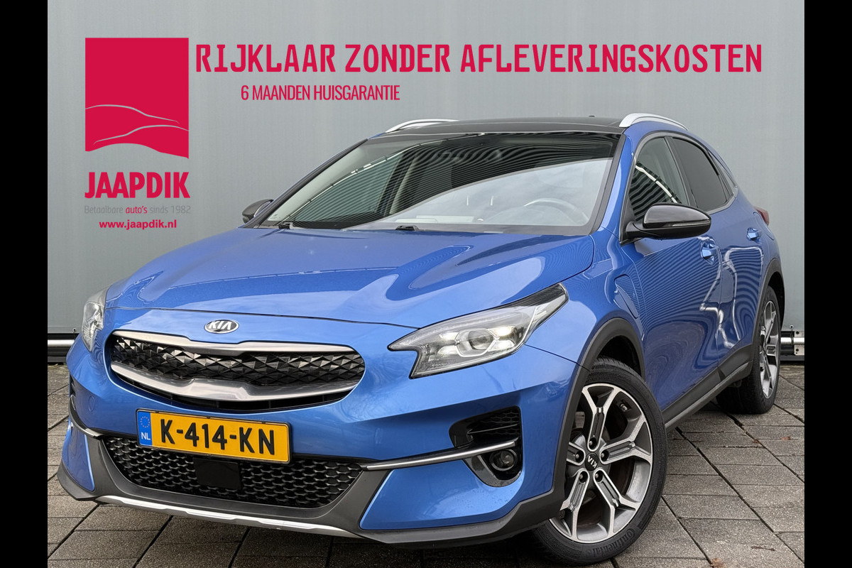 Kia Xceed BWJ 2021 | 1.6 GDi PHEV 141PK ExecutiveLine | TREKHAAK | PANO | LEER | 18'' LMV | CAMERA | STOELVERW | ACHTERBANK VERW | CARPLAY |