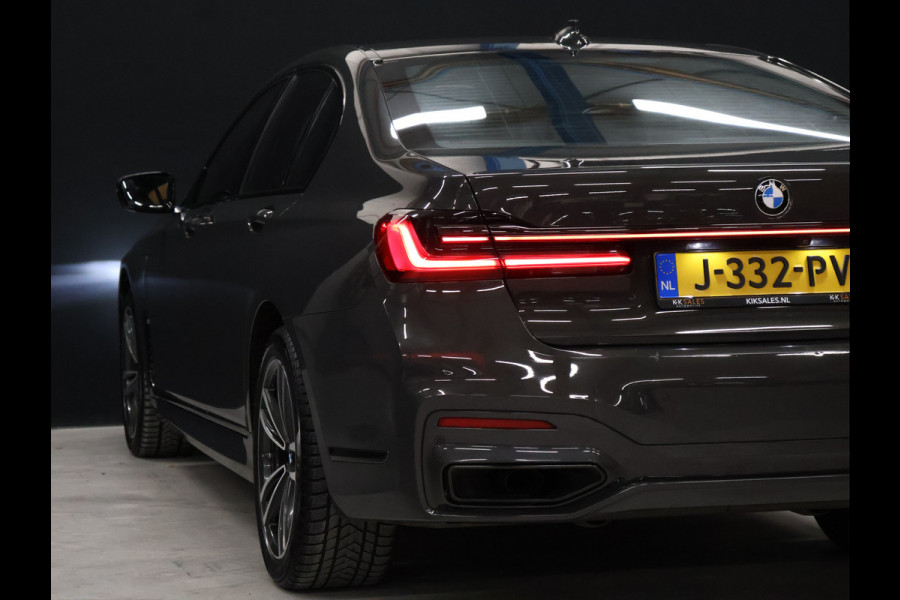 BMW 7 Serie 745e High Executive M Sport [SCHUIFKANTELDAK, HARMAN/KARDON, APPLE CARPLAY, ANDROID, ELEKTRISCH VERSTELBARE STOELEN V+A, STOELMASSAGE V+A, LUCHTVERING, 360 CAMERA, HEAD-UP, STUURVERWARMING, STOELVERWARMING, NIEUWSTAAT]