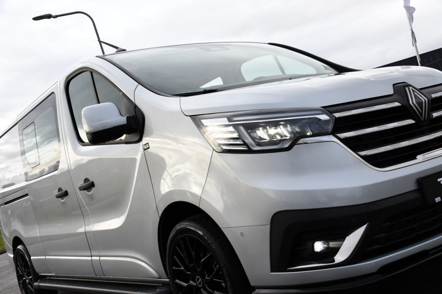 Renault Trafic 2.0 170 T29 L2H1 Extra DC Limited Edition Facelift! 3 x Leverbaar, Virtual, Cruise, Carplay, Stoelverwarming, Clima, Automaat, LED, 170PK, 2 x Schuifdeur, Uniek!