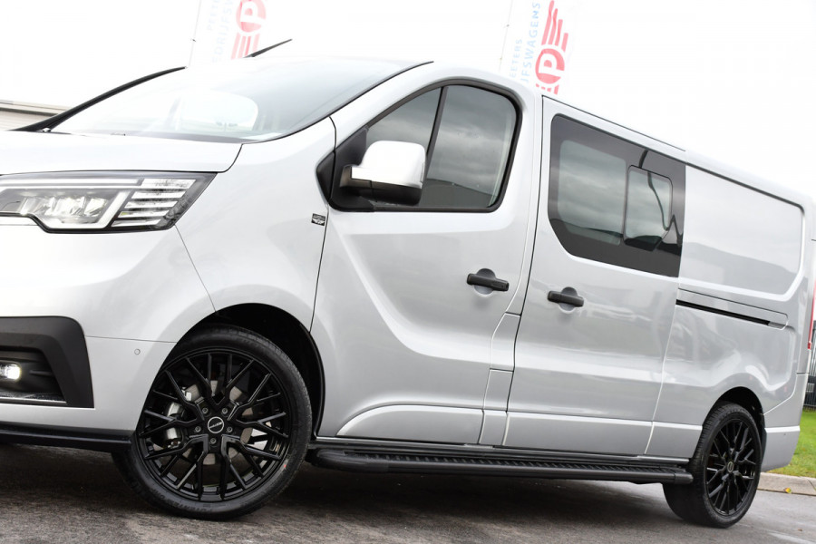 Renault Trafic 2.0 170 T29 L2H1 Extra DC Limited Edition Facelift! 3 x Leverbaar, Virtual, Cruise, Carplay, Stoelverwarming, Clima, Automaat, LED, 170PK, 2 x Schuifdeur, Uniek!