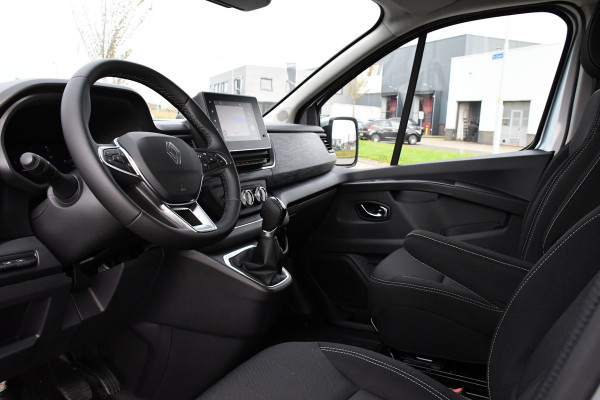 Renault Trafic 2.0 170 T29 L2H1 Extra DC Limited Edition Facelift! 3 x Leverbaar, Virtual, Cruise, Carplay, Stoelverwarming, Clima, Automaat, LED, 170PK, 2 x Schuifdeur, Uniek!