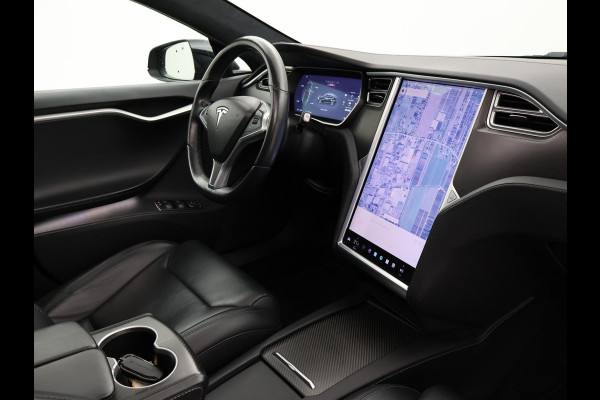 Tesla Model S 100D PERFORMANCE P100D 612 PK + 21 INCH | AUTOPILOT | CARBON | SCHUIFDAK| LUCHTVERING