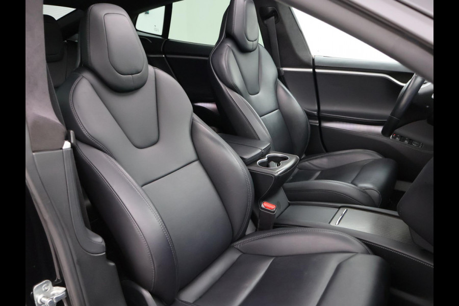 Tesla Model S 100D PERFORMANCE P100D 612 PK + 21 INCH | AUTOPILOT | CARBON | SCHUIFDAK| LUCHTVERING