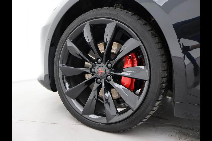 Tesla Model S 100D PERFORMANCE P100D 612 PK + 21 INCH | AUTOPILOT | CARBON | SCHUIFDAK| LUCHTVERING