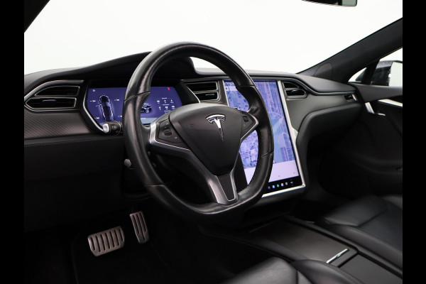 Tesla Model S 100D PERFORMANCE P100D 612 PK + 21 INCH | AUTOPILOT | CARBON | SCHUIFDAK| LUCHTVERING