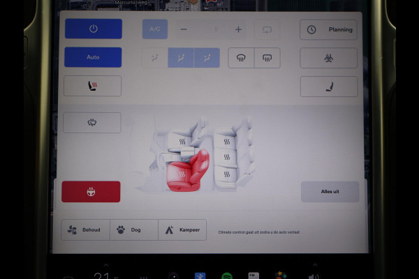 Tesla Model S 100D PERFORMANCE P100D 612 PK + 21 INCH | AUTOPILOT | CARBON | SCHUIFDAK| LUCHTVERING