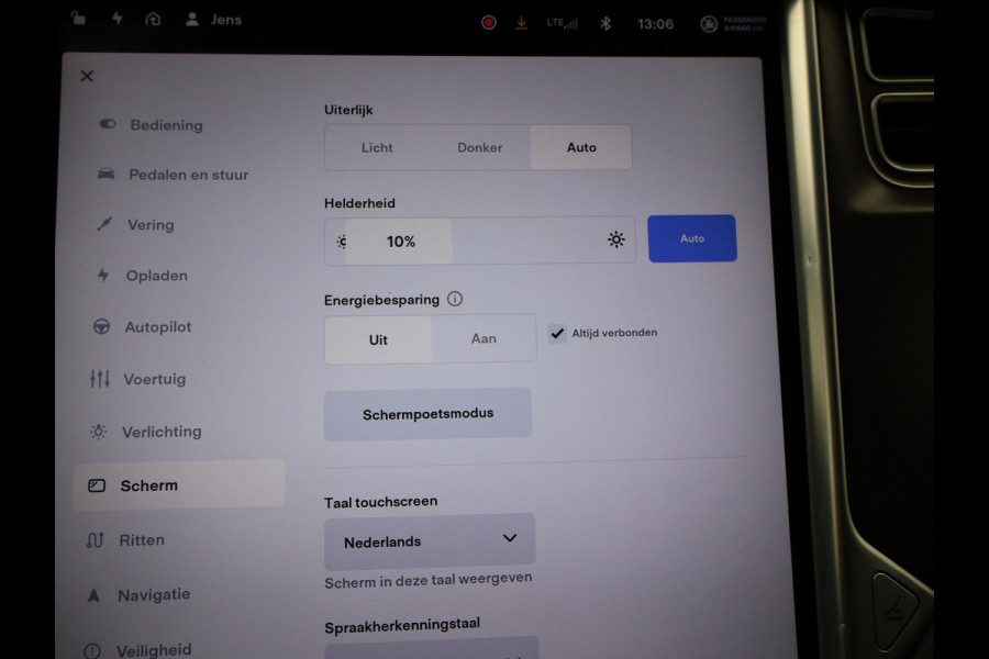 Tesla Model S 100D PERFORMANCE P100D 612 PK + 21 INCH | AUTOPILOT | CARBON | SCHUIFDAK| LUCHTVERING