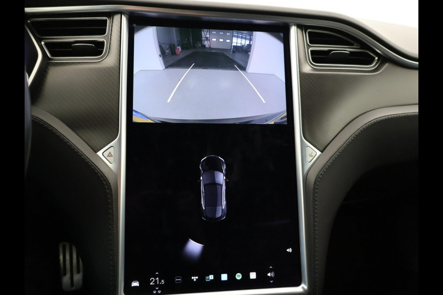Tesla Model S 100D PERFORMANCE P100D 612 PK + 21 INCH | AUTOPILOT | CARBON | SCHUIFDAK| LUCHTVERING