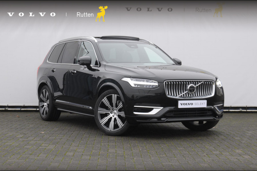 Volvo XC90 T8 455PK Automaat AWD Ultimate Bright / Bowers & Wilkins/ Luchtvering/ Semi elektrische trekhaak/ 360 camera/ Gelaagd glas/ 21'' velgen/ head-up display/ Standkachel