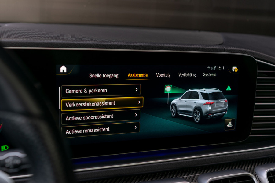 Mercedes-Benz GLE 450 4-M AMG Luchtvering|Carbon|Nappa|ACC|HUD|Keyless|Softclose|Trekhaak|Manufaktur|Mem|22"