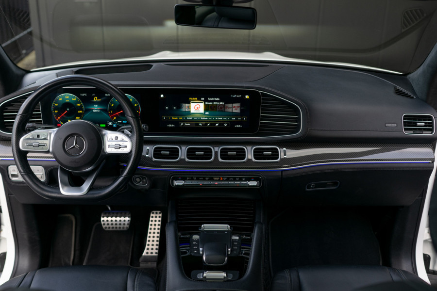 Mercedes-Benz GLE 450 4-M AMG Luchtvering|Carbon|Nappa|ACC|HUD|Keyless|Softclose|Trekhaak|Manufaktur|Mem|22"