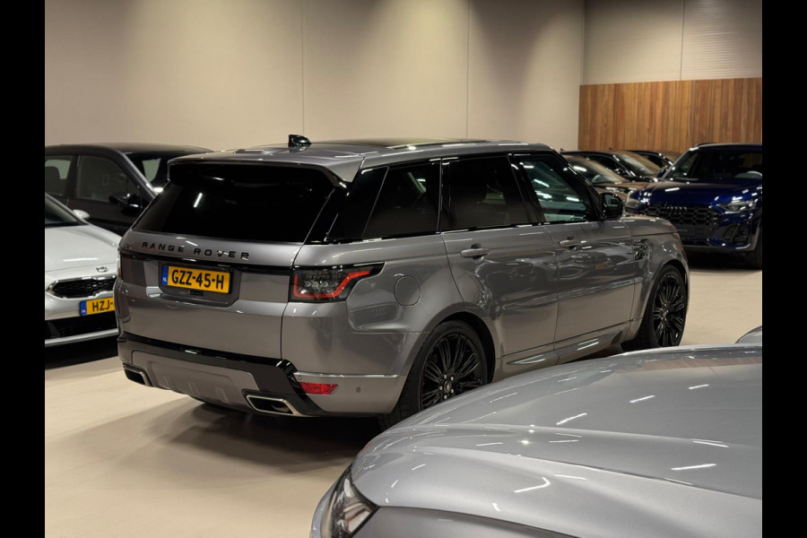 Land Rover Range Rover Sport 2.0 P400e 301PK HSE Dynamic, Pano, Voll Led, Leder, Camera, 22" Velgen, Virtual Cockpit, Onderhouden