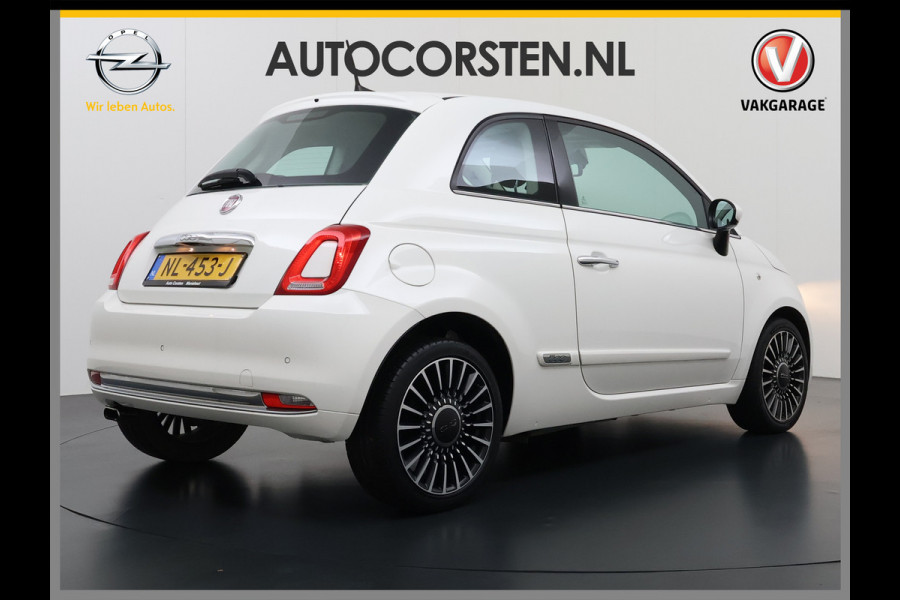 Fiat 500 81PK Turbo Pano-dak Navi Ecc Cruise Control Lounge Lmv Led Business Pack Navigatie Pack Pack Style Isofix EURO6 Volledig Onderhouden, laatste beurt bij 94238km ! Origineel Nederlandse Auto Nieuwprijs €20.140 Super Efficiente Twin Air Turbo Motor