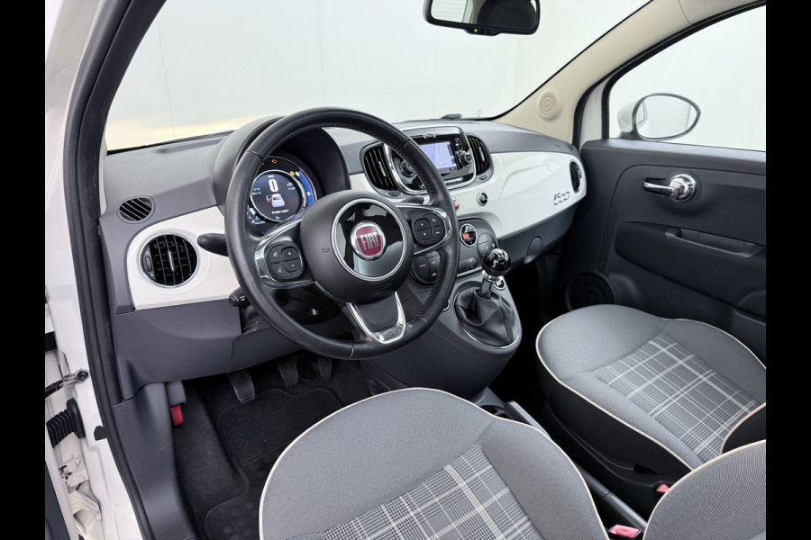 Fiat 500 81PK Turbo Pano-dak Navi Ecc Cruise Control Lounge Lmv Led Business Pack Navigatie Pack Pack Style Isofix EURO6 Volledig Onderhouden, laatste beurt bij 94238km ! Origineel Nederlandse Auto Nieuwprijs €20.140 Super Efficiente Twin Air Turbo Motor