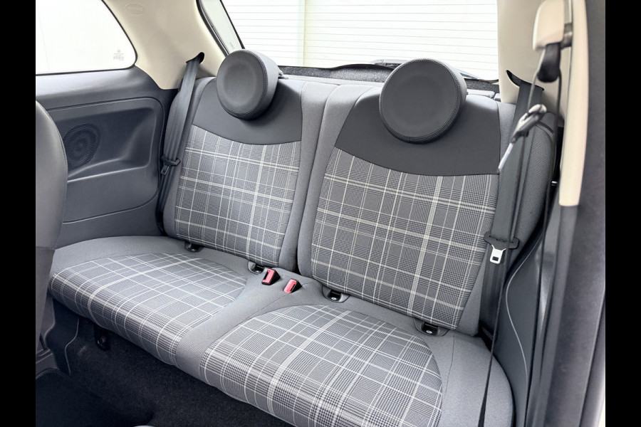 Fiat 500 81PK Turbo Pano-dak Navi Ecc Cruise Control Lounge Lmv Led Business Pack Navigatie Pack Pack Style Isofix EURO6 Volledig Onderhouden, laatste beurt bij 94238km ! Origineel Nederlandse Auto Nieuwprijs €20.140 Super Efficiente Twin Air Turbo Motor