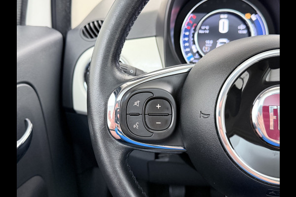 Fiat 500 81PK Turbo Pano-dak Navi Ecc Cruise Control Lounge Lmv Led Business Pack Navigatie Pack Pack Style Isofix EURO6 Volledig Onderhouden, laatste beurt bij 94238km ! Origineel Nederlandse Auto Nieuwprijs €20.140 Super Efficiente Twin Air Turbo Motor