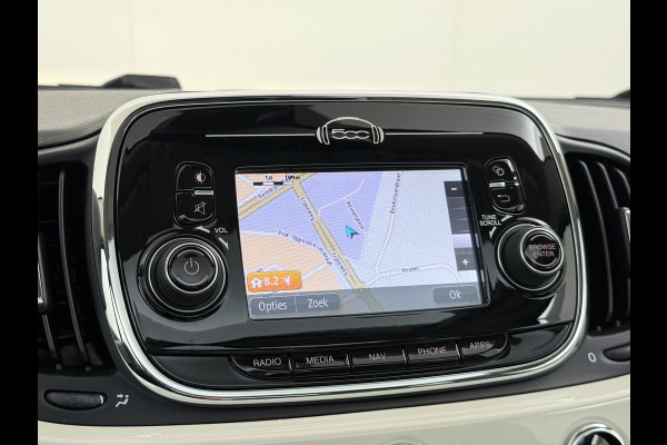 Fiat 500 81PK Turbo Pano-dak Navi Ecc Cruise Control Lounge Lmv Led Business Pack Navigatie Pack Pack Style Isofix EURO6 Volledig Onderhouden, laatste beurt bij 94238km ! Origineel Nederlandse Auto Nieuwprijs €20.140 Super Efficiente Twin Air Turbo Motor