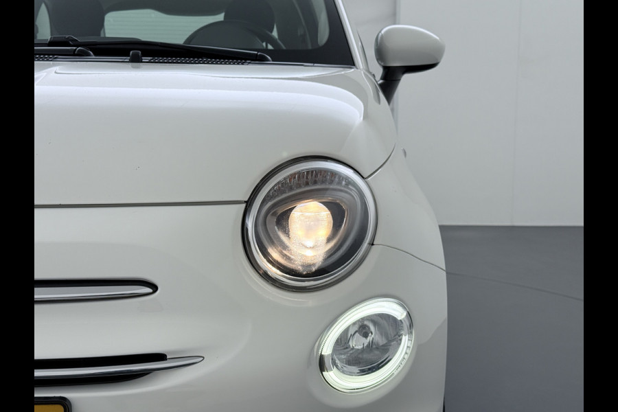 Fiat 500 81PK Turbo Pano-dak Navi Ecc Cruise Control Lounge Lmv Led Business Pack Navigatie Pack Pack Style Isofix EURO6 Volledig Onderhouden, laatste beurt bij 94238km ! Origineel Nederlandse Auto Nieuwprijs €20.140 Super Efficiente Twin Air Turbo Motor
