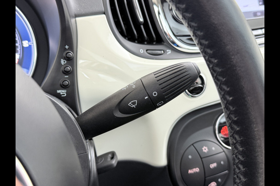 Fiat 500 81PK Turbo Pano-dak Navi Ecc Cruise Control Lounge Lmv Led Business Pack Navigatie Pack Pack Style Isofix EURO6 Volledig Onderhouden, laatste beurt bij 94238km ! Origineel Nederlandse Auto Nieuwprijs €20.140 Super Efficiente Twin Air Turbo Motor