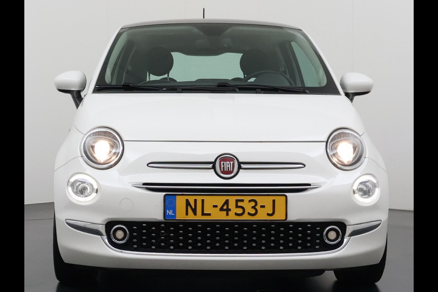 Fiat 500 81PK Turbo Pano-dak Navi Ecc Cruise Control Lounge Lmv Led Business Pack Navigatie Pack Pack Style Isofix EURO6 Volledig Onderhouden, laatste beurt bij 94238km ! Origineel Nederlandse Auto Nieuwprijs €20.140 Super Efficiente Twin Air Turbo Motor